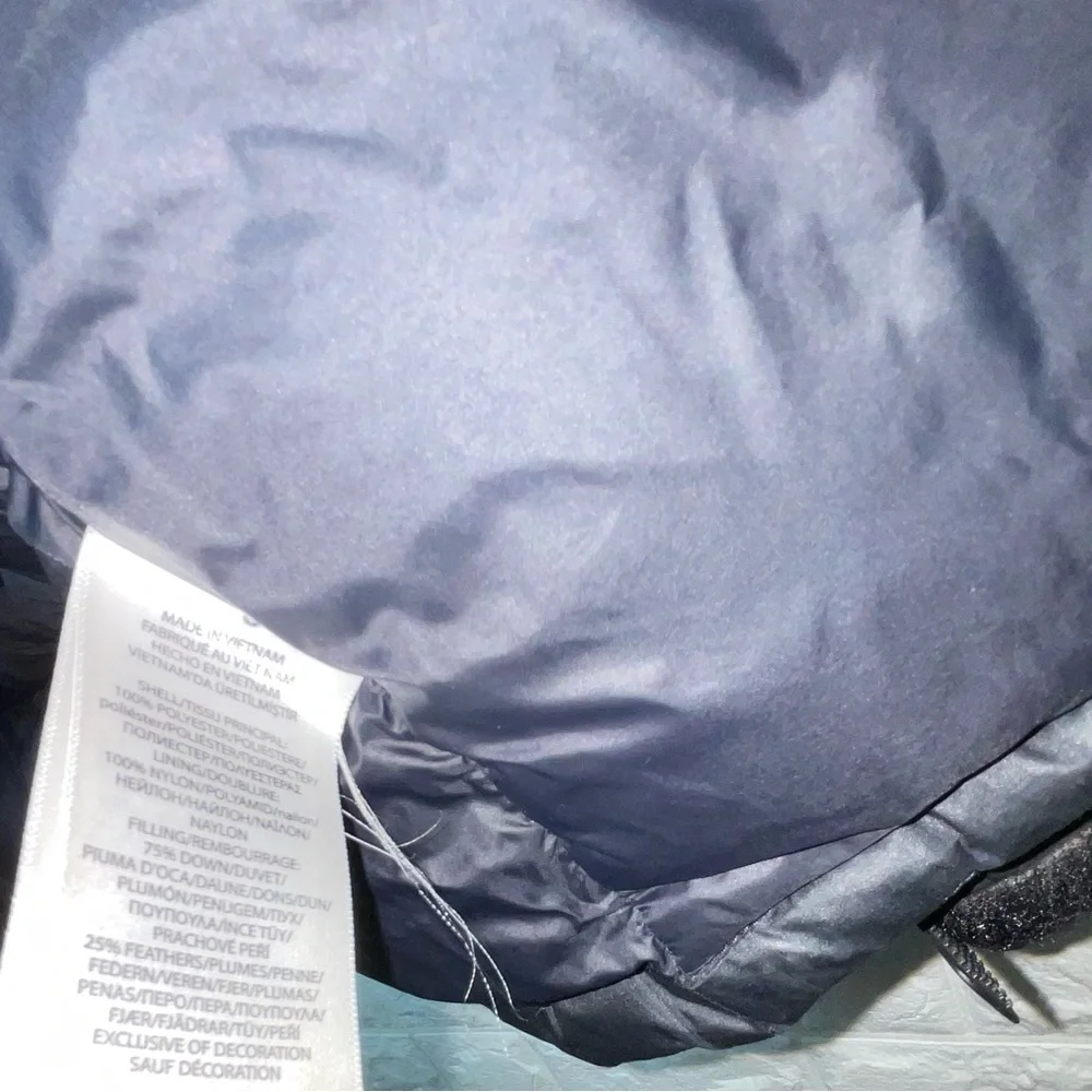 Polo Ralph Lauren Performance Down‎ Puffer Jacket Black Youth L 14-16 Hooded